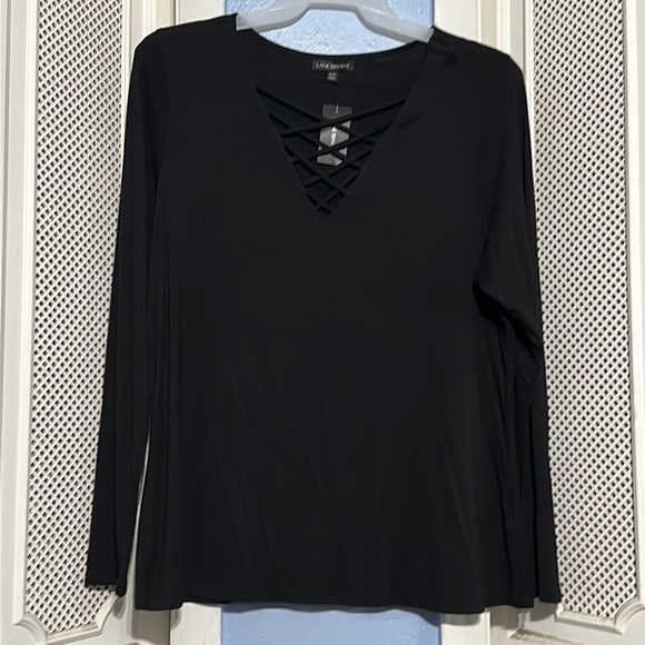 Lane Bryant fitted open front long sleeves T shirts. - Picture 1 of 4